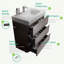 Meuble-lavabo mural de 36 po avec lavabo, grand meuble-lavabo flottant mural pour salle de bain moderne, lavabo une pièce sans drain, pré-assemblé-107238804-107238808