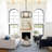 6/8 Light Farmhouse Lantern Geometric Chandelier-156323792-162188183