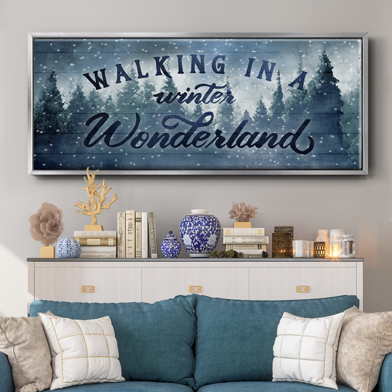 Winter Wonderland- Framed Canvas