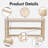 Everill Solid Wood Entryway Bench with Shoe Storage-71090944-71090956