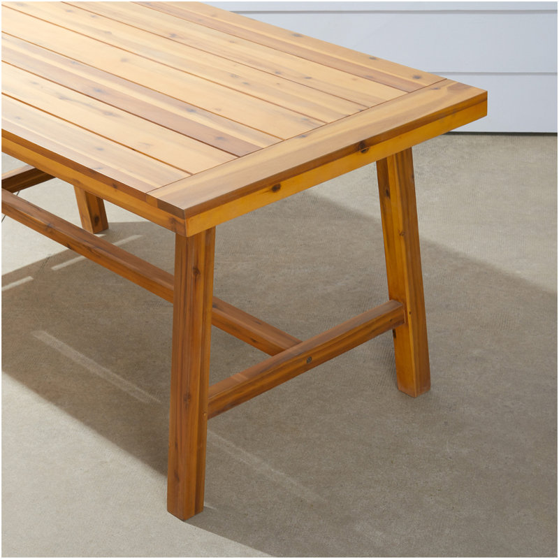 Table de salle à manger Miami, Jaune