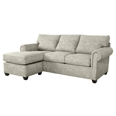 Charlotte 86" Wide Reversible Sofa & Chaise with Ottoman