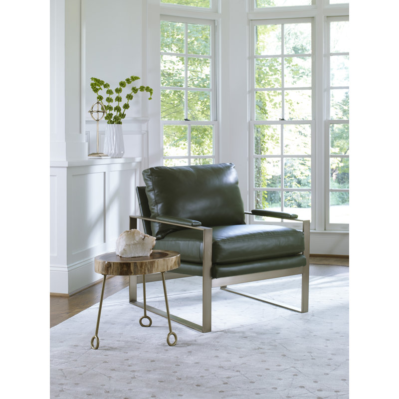Gramercy 29.25" W Armchair, 8789 Turquoise Polyester