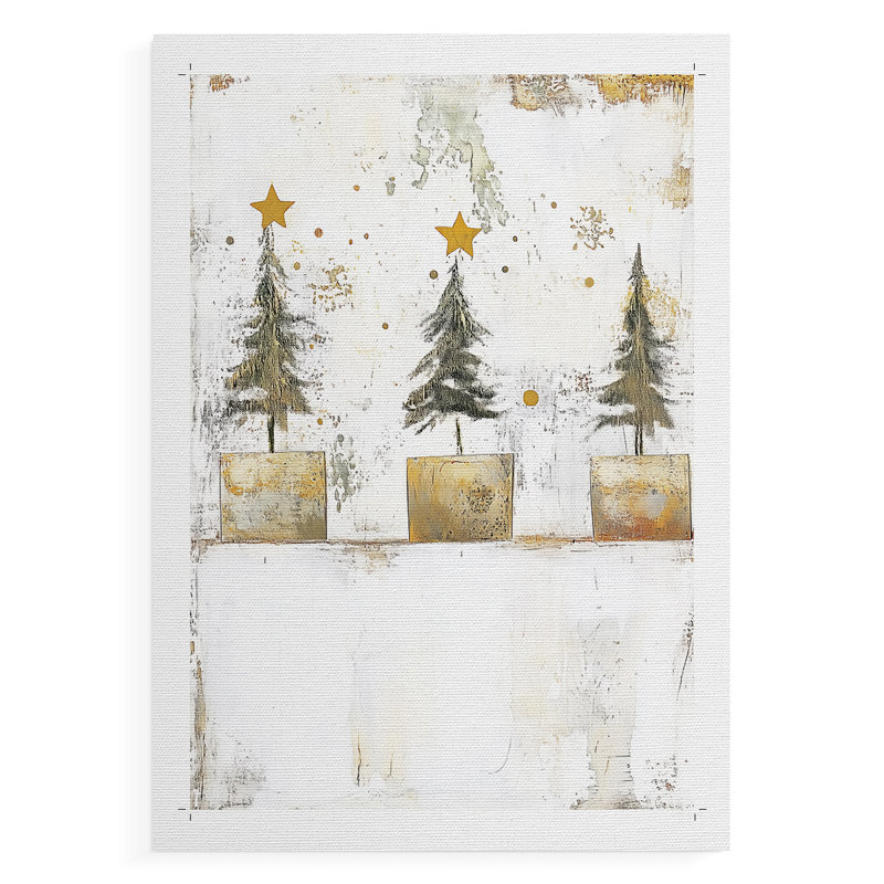 Fêtes de Noël, art DCCD, XXVIII - impression sur toile seulement - non encadrée, H 48 po x l 32 po