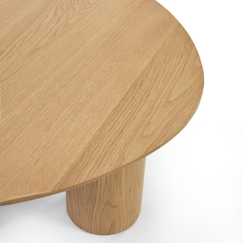 Solid Wood Three Leg Coffee Table