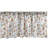 Ambesonne Stripes Valance Pack of 2 Vertical Line Pattern