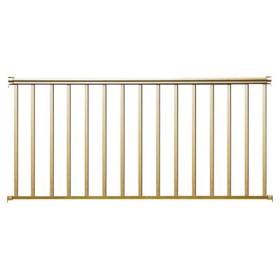 ModVue 8 ft. W x 36 in. H Desert Tan Aluminum Railing Kit