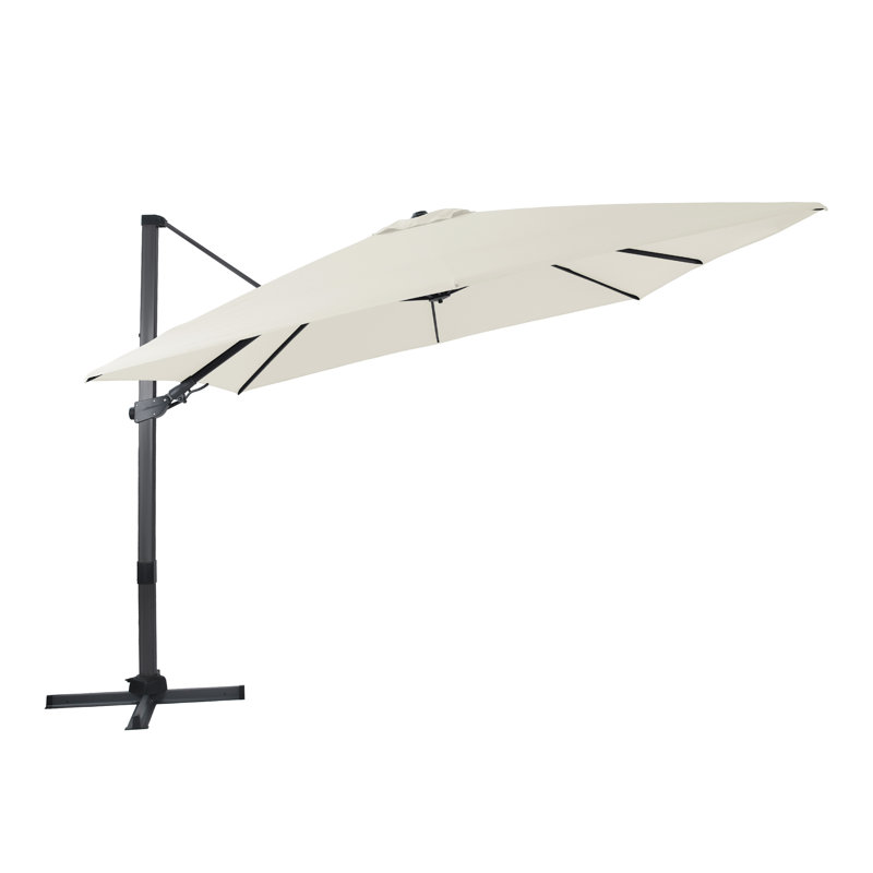 Brianda 300cm Cantilever Parasol, Beige, Grey