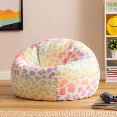 Kids Ombre Mermaid Print Classic Bean Bag, Multicolour