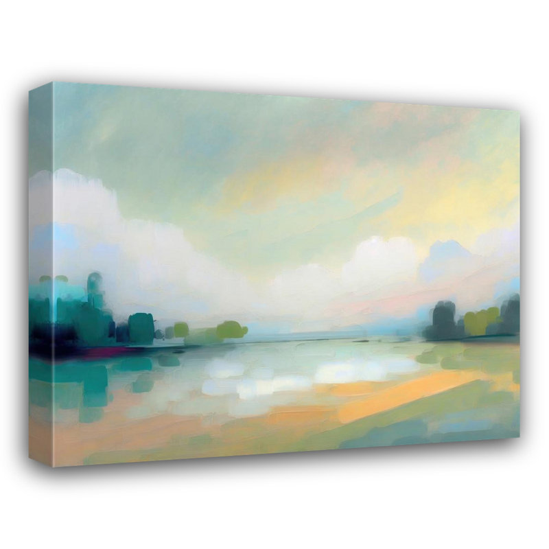 «Dawn» par Stephen Chambers - impression sur toile tendue, H 15 po x l 18 po x P 1,5 po