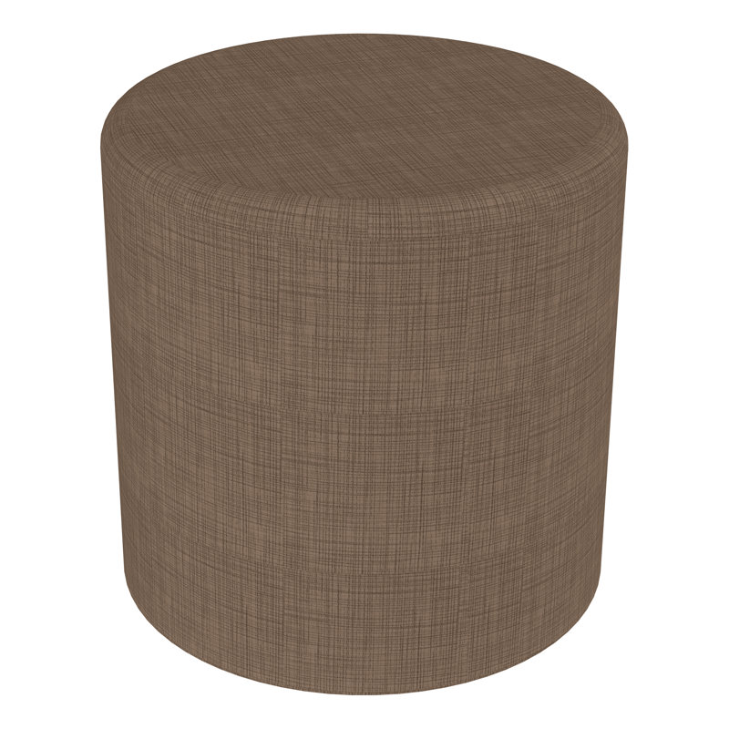 Nicholas Flexible Learning Modular Soft Seating Circle Ottoman for Classrooms and Common Spaces, 18" H x 18" W x 18" D, No