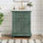 Elegant Design Bathroom Vanity with Ball-Turned Legs-287137859
