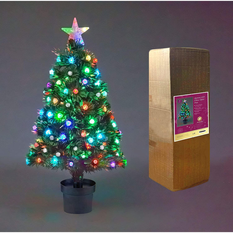 2' H Lighted Artificial Christmas Tree