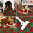 Washable Christmas Rug Checkered Decorative Carpet with Non-Slip Backing, Stain-Resistant Low Pile Floor Mats, Foldable Holiday Indoor Rug for Bedroom, Living Room, Nursery-890695386