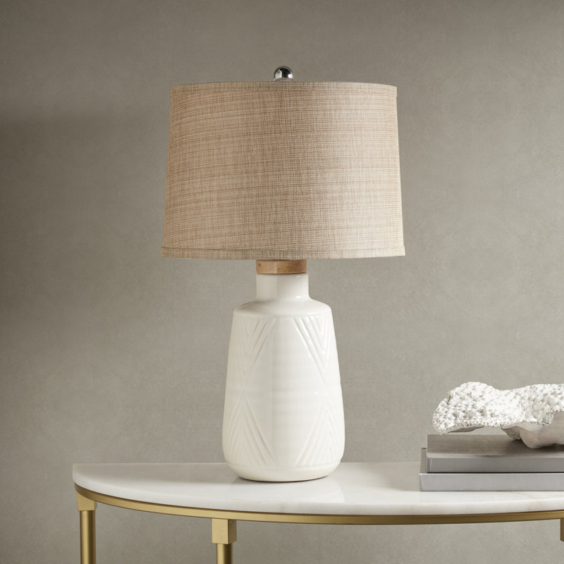 Kennebec Textured Ceramic Table Lamp