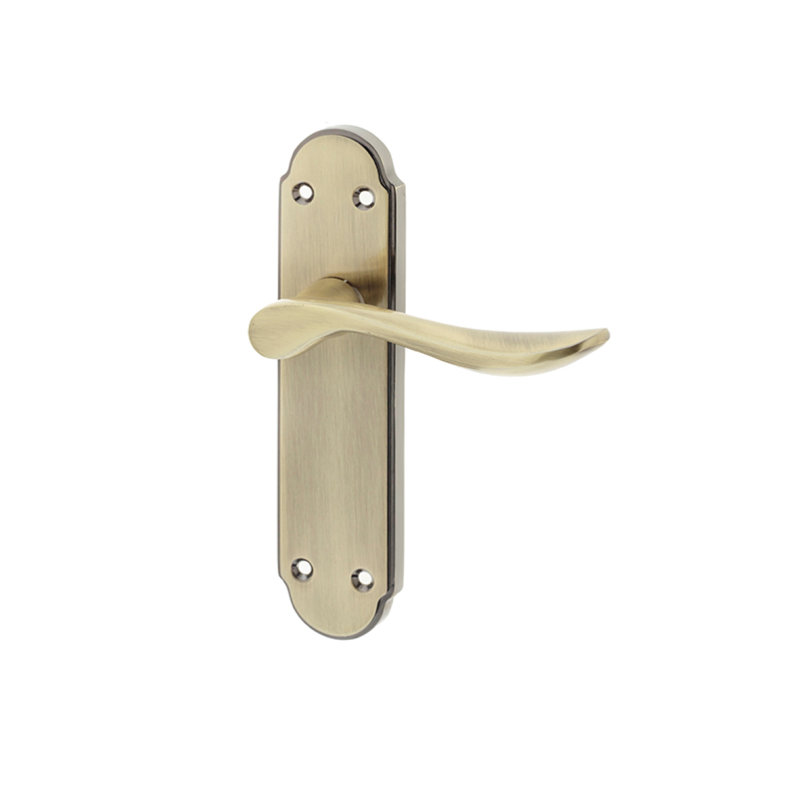 Henley Door Handle, Antique Bronze