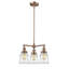 Lustre classique à 3 lumières avec abat-jour Donson-38892968-38892969-95757265