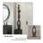 47.24"White Fiberglass Slender Abstract Decor Sculpture-401110423-401110419