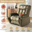 Fauteuil inclinable électrique massant et surdimensionné avec appui-tête réglable Mechtildis-102834431