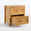  Acero 58cm W Bedside Table-1778834992