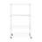 Steel Adjustable Height Shelving Unit with Wheels-1537080352-1537080356