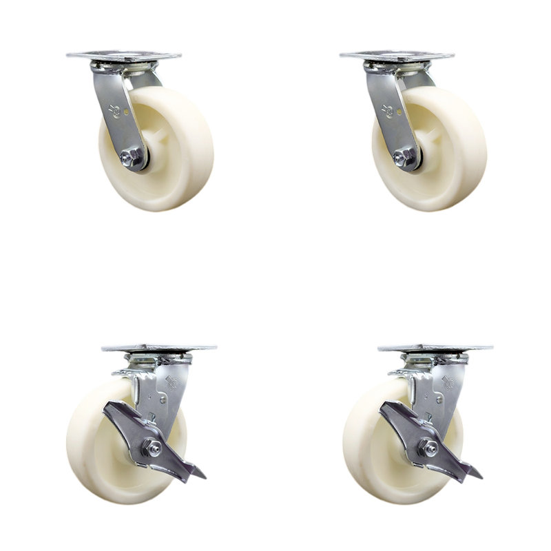 Caster Set with Ball Bearings