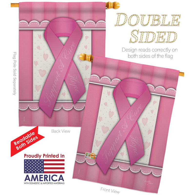 Drapeau de maison en polyester à 2 côtés 40 x 28 po