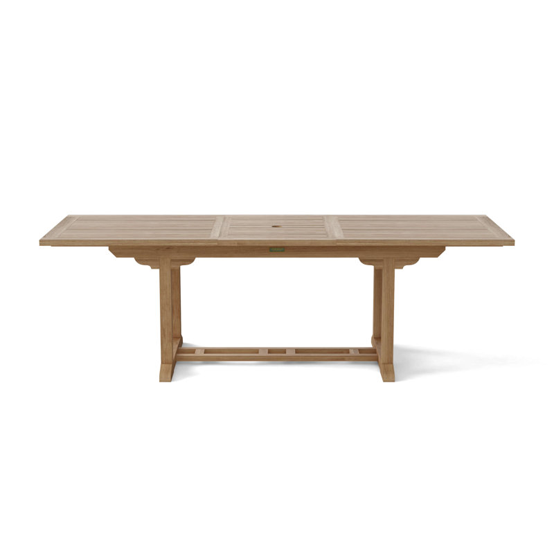 Outdoor 9 - Piece Teak Dining Set