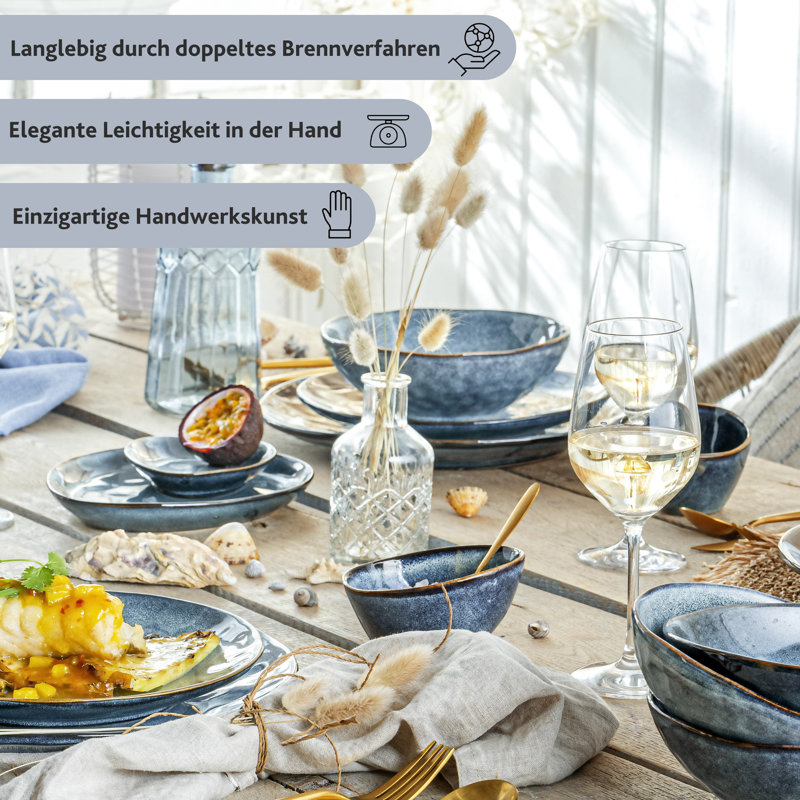 Suppenteller-Set Charnece 4-teilig