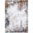 KATINE Modern Abstract Machine Washable Area Rug Brown Silver/Ivory-78312992