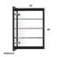 Armoire à pharmacie en aluminium Adine-767887980-767887982
