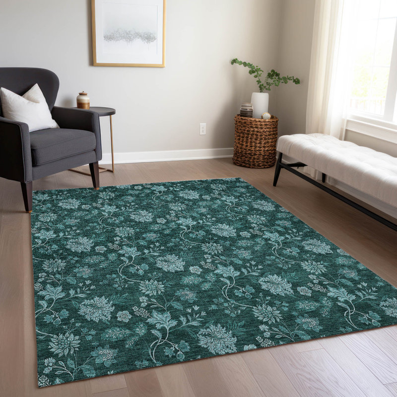 Tapis intérieur / extérieur Ayush, Rectangle 2 pi 6 po x 3 pi 10 po