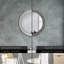 Huldar Glass Flat Wall Mirror