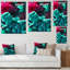 Red And Pink Fluid Ink Art III - Print on Canvas-1410367934-1410367883