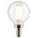 60 Watt Equivalent G16.5 E12/Candelabra Dimmable LED Bulb