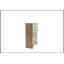 Commode à tiroirs en bois au fini naturel naturel avec beaucoup de rangement, chêne rustique gris ou brun, mobilier de chambre durable et élégant