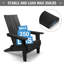 Chaise de patio pliante Adirondack-64858594