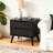 Modern Solid Wood Nightstand With 2 Drawers，Fully Assembled-12588834