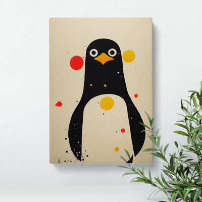 Spotted Penguin - Wrapped Canvas
