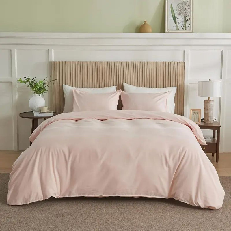 Ensemble de housse de couette plissée grand