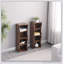 Bibliothèque ultra mince à 8 couches avec bordure ondulée, idéale pour le bureau à domicile et le rangement multifonctionnel-130603098