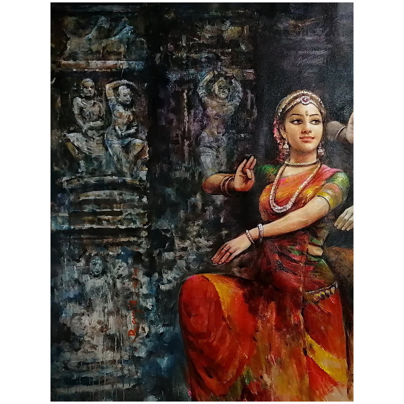 «The King Encompass», peinture | Acrylique sur toile | Peinture murale décorative