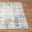 Tapis abstrait gris clair / bleu Carrsville-1632361771