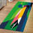 Stylish Non-Woven Soft Printed Rug with Intricate Geometric Pattern Ideal for Enhancing the Aesthetics of Your Living Space-114334348