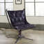 Fauteuil d'appoint, cuir fleur-293152349