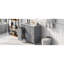 Meuble-lavabo simple 36 po avec plateau Zier