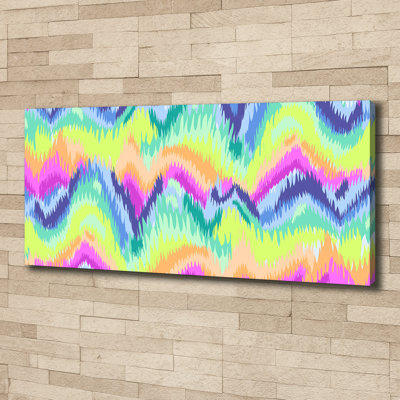 Rainbow Background - Wrapped Canvas Print