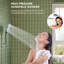 Système de robinet de douche à double fonction, pomme de douche à effet de pluie 10 po avec douche à 3 réglages de jet-108198607-132506276