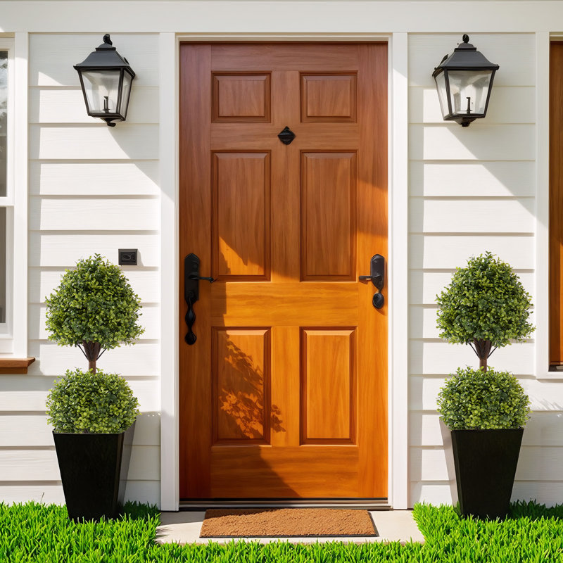 40'' Artificial Boxwood Double Ball Topiary Trees