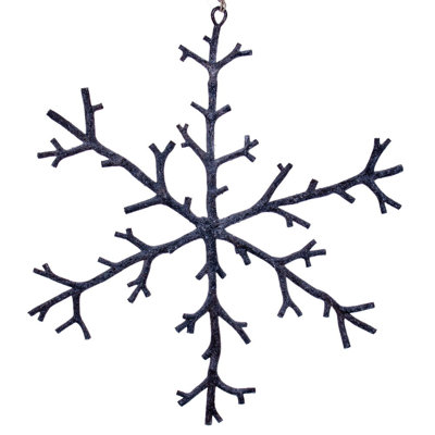 L'ornement flocon de neige Holiday Aisle® Twig. Comprend 6 pièces par sac.